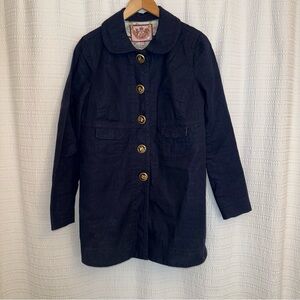 Juicy Coture navy princess coat